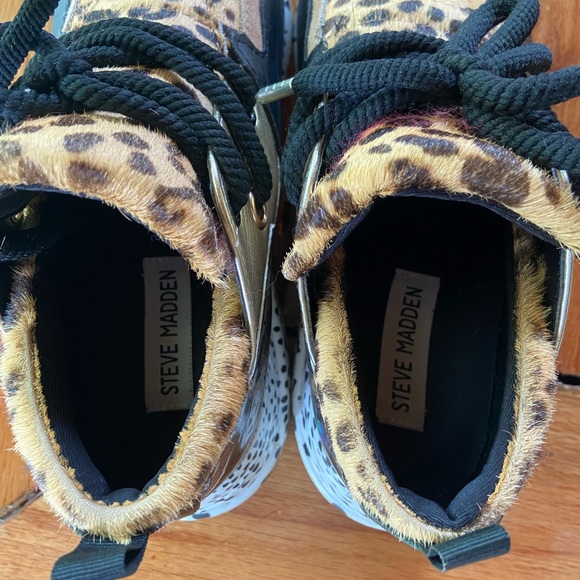 Animal print sneakers by Steve Madden - Picture 3 of 5